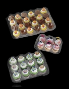 Clear High Domed Cupcake Containers