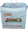 10" Bottom Restaurant Carry-Out Bags - 