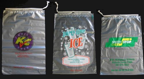 Ice Bags | DM Packaging offers ice bags, polar bear ice bag, Stock Ice Bag, Custom Printed Ice Bag, Drawstring Ice Bag, Wickited Ice Bag, Loose Ice Bag, ice plastic bag, ice machine bag, ice bag with drawstring, medical ice bag, order ice bags online, wholesale ice bags