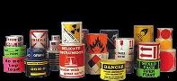 DM Packaging now offers labels of all sizes and categories from Anti-Static Caution labels to Visitor Badges and more.