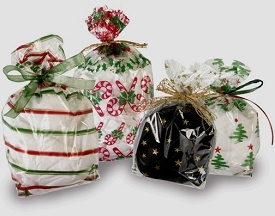 Christmas Plastic Gift Bags In Bulk