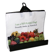Recyclable / Reusable Soft Loop Handle Bag - Made in the USA