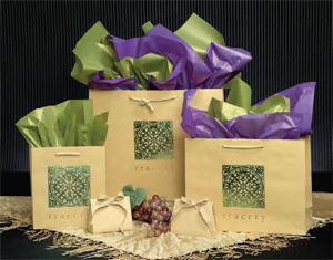 Black Matte Gift Bags, Cub 8x4x10, 100 Pack