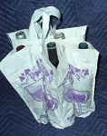 Plastic Six Compartment Liquor and Wine Bags