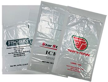 Ice Bags | DM Packaging offers ice bags, polar bear ice bag, Stock Ice Bag, Custom Printed Ice Bag, Drawstring Ice Bag, Wickited Ice Bag, Loose Ice Bag, ice plastic bag, ice machine bag, ice bag with drawstring, medical ice bag, order ice bags online, wholesale ice bags