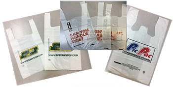 DM packaging plastic t-sack bags are competitively priced!